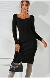 Robe pull en tricot Lyla